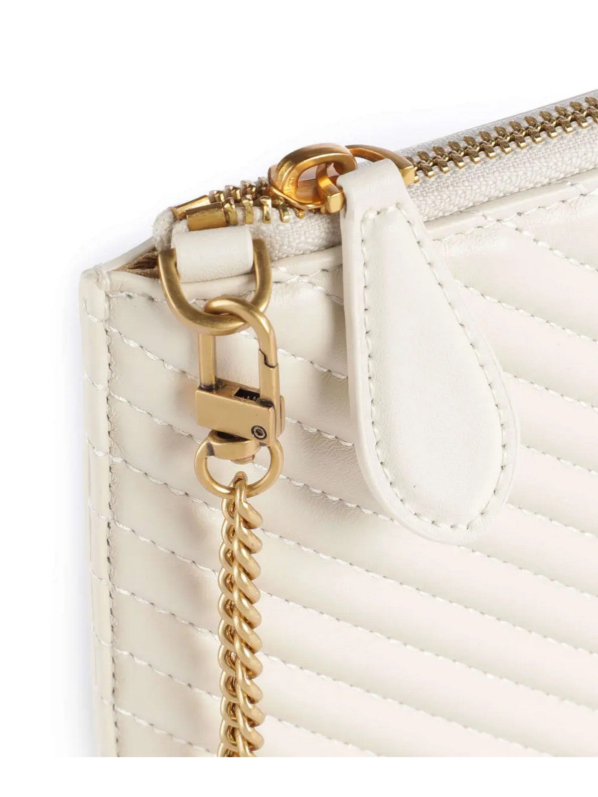 PINKO Pochette Donna FLAT CLASSIC 100455-A0GK Z14Q Bianco gioboutiqueweb