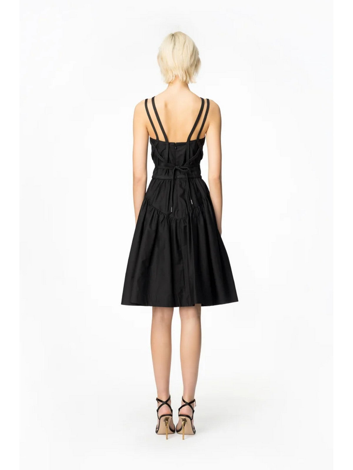 Pinko Woman Dress FLSH Dance 103753-A1xv Z99 Czarny