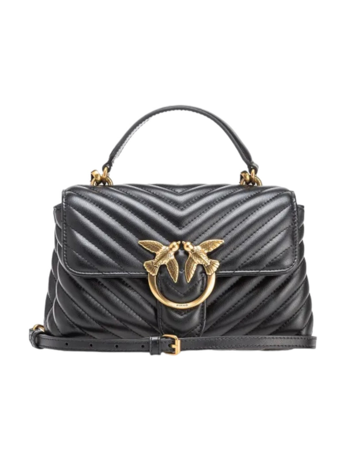 PINKO Borsa Donna Love lady puff 100044-A0GK Z99Q Nero gioboutiqueweb