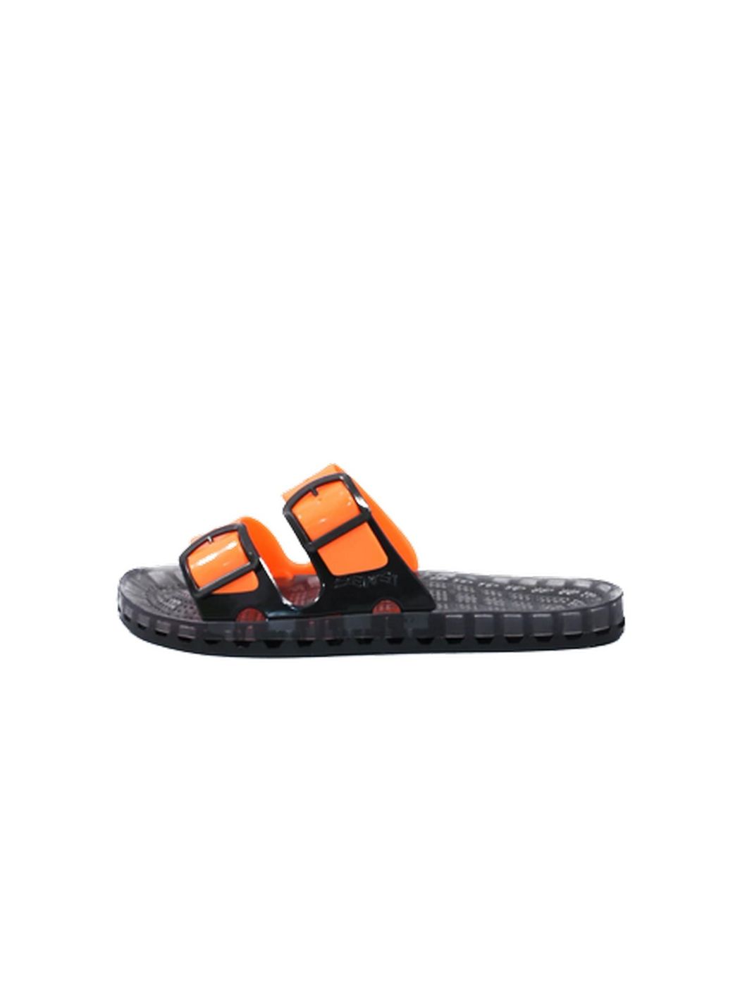 SENSI Ciabatta Unisex adulto la jolla black fluo 4151/BF 300 Arancione gioboutiqueweb