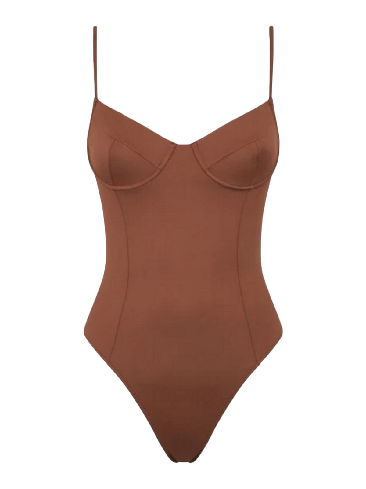 MC2 SAINT BARTH Costume da bagno Donna Monokini MARGARET 00850D Marrone gioboutiqueweb