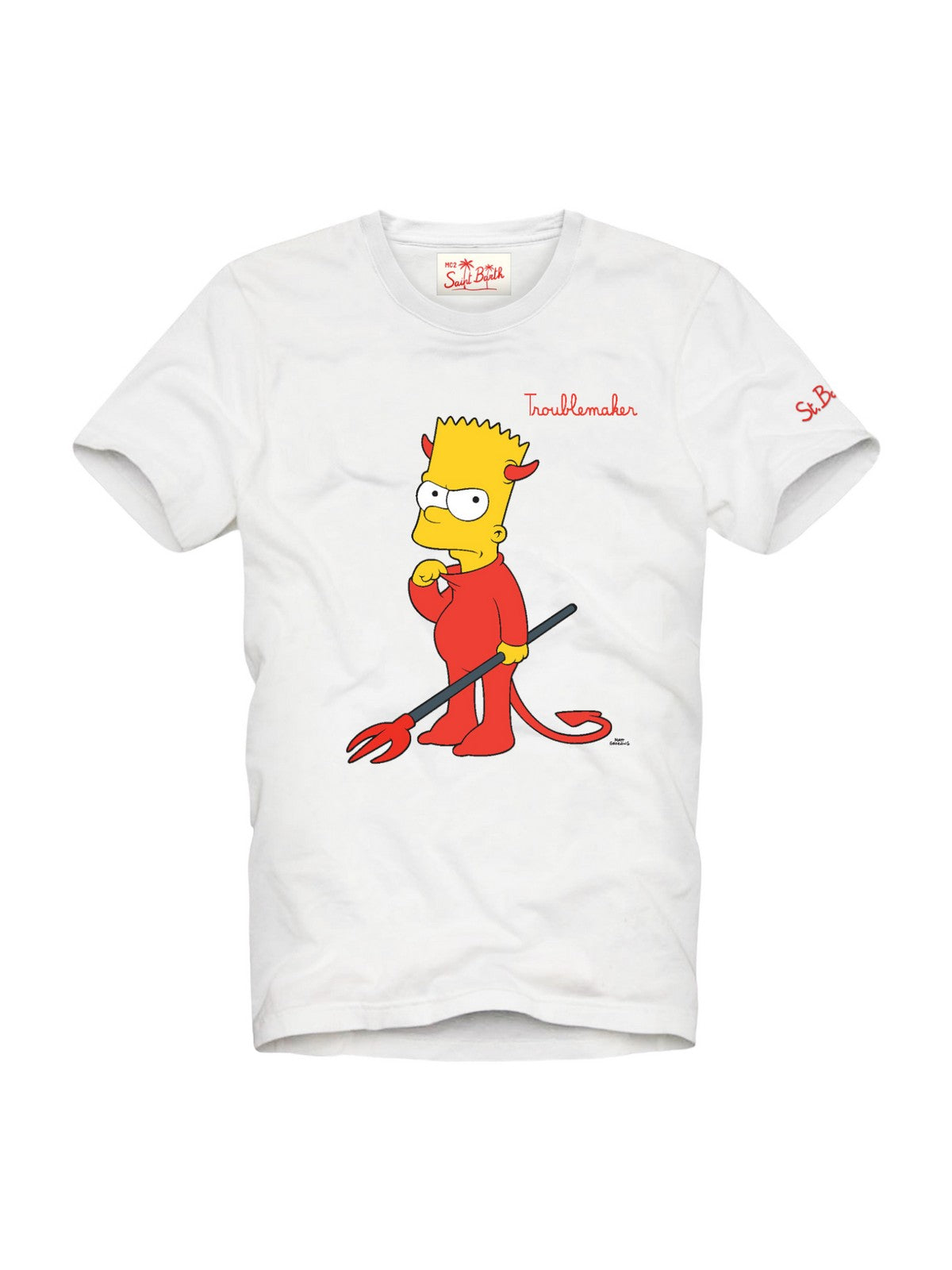 Mc2 Saint Barth T-shirt and Polo Men Tshirt Man 00143D White