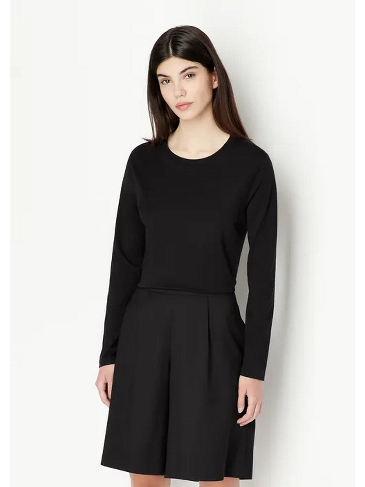 T-shirts d'Armani Exchange et pôle féminin 8nyt95 yj16z 1200 noir
