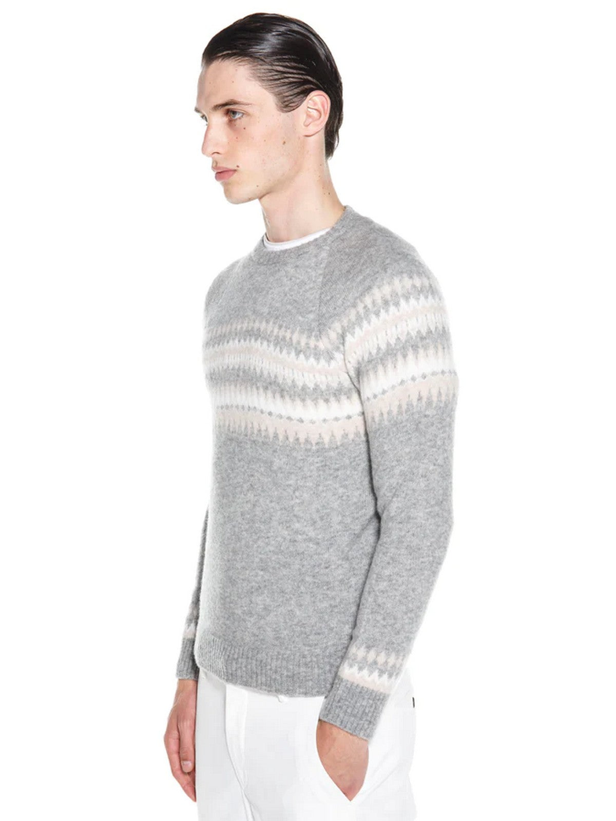 ELEVENTY Maglione Uomo H76MAGH59 MAG0H034 001301 Grigio gioboutiqueweb