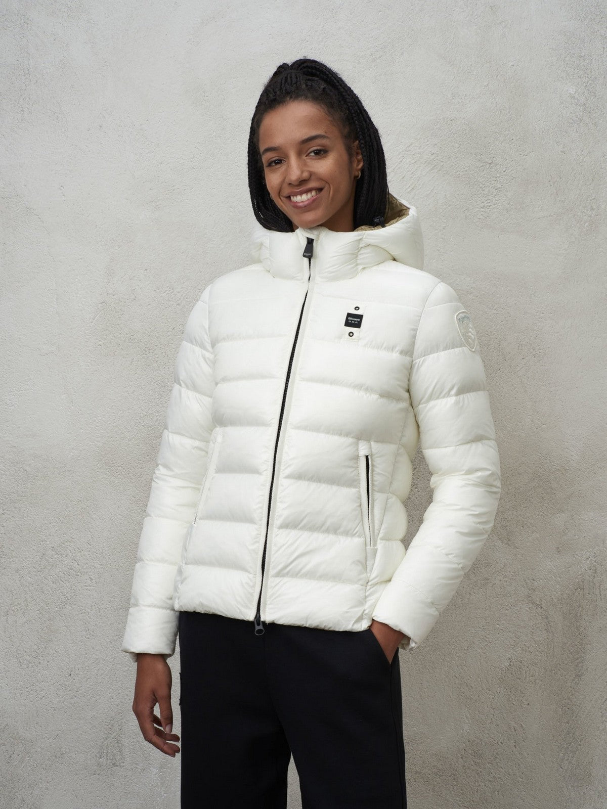 Blauer Women's Down Jacket 23WBLDC02114 006648 102TT WHITE