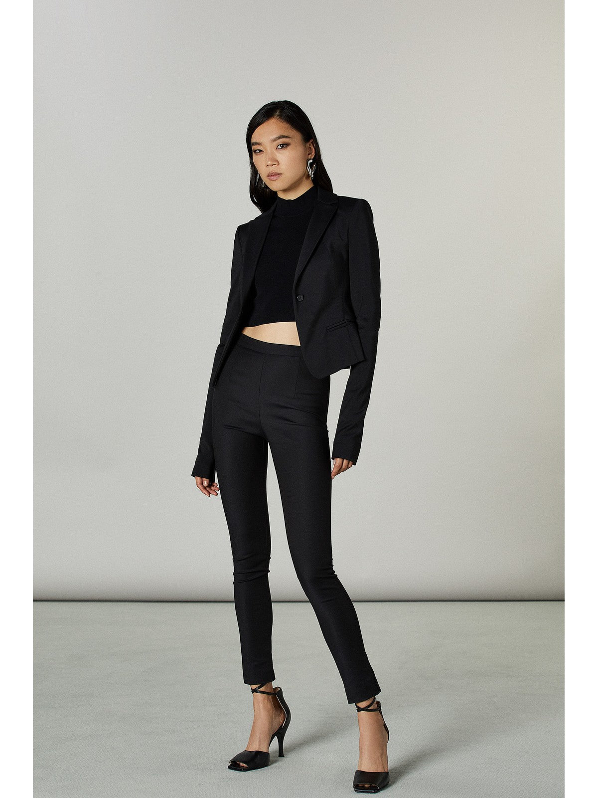 PATRIZIA PEPE Pantalone Donna CPA048 AQ39 K103 Nero gioboutiqueweb