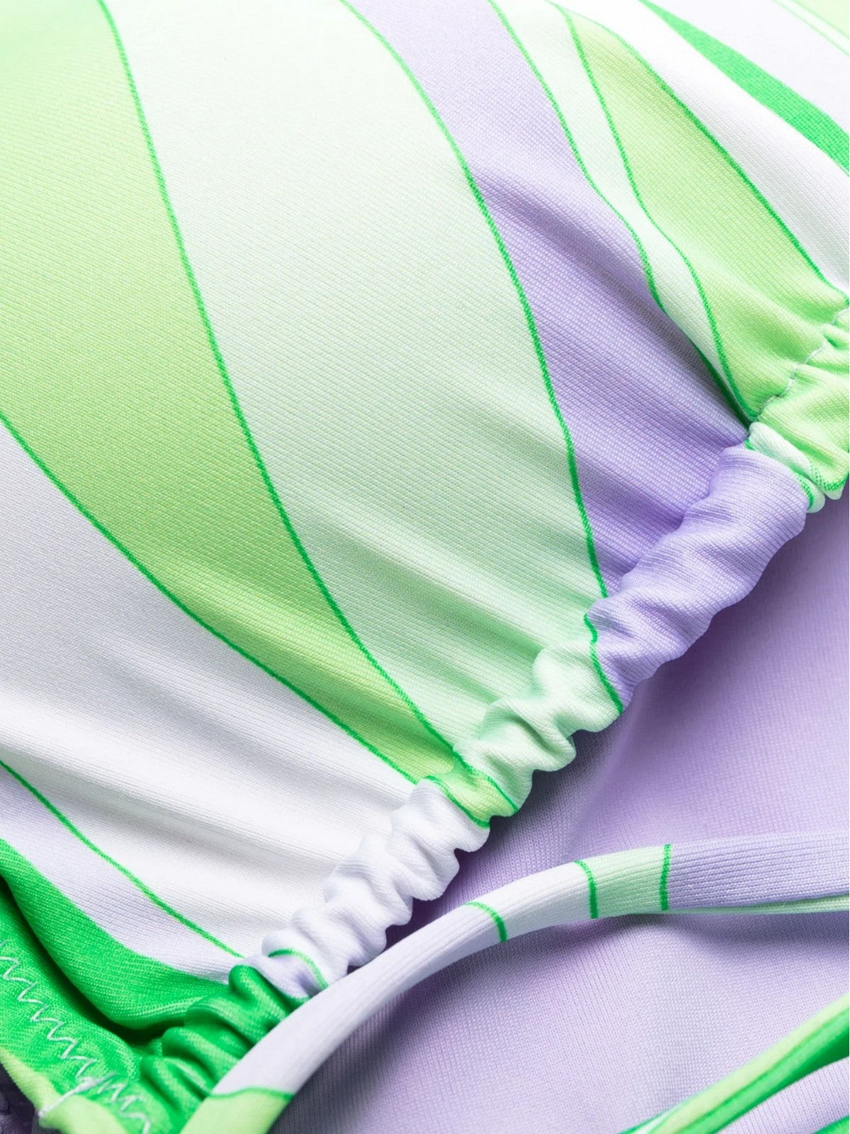 MC2 SAINT BARTH Costume da bagno Donna Triangolo LEAH 03963D Verde gioboutiqueweb