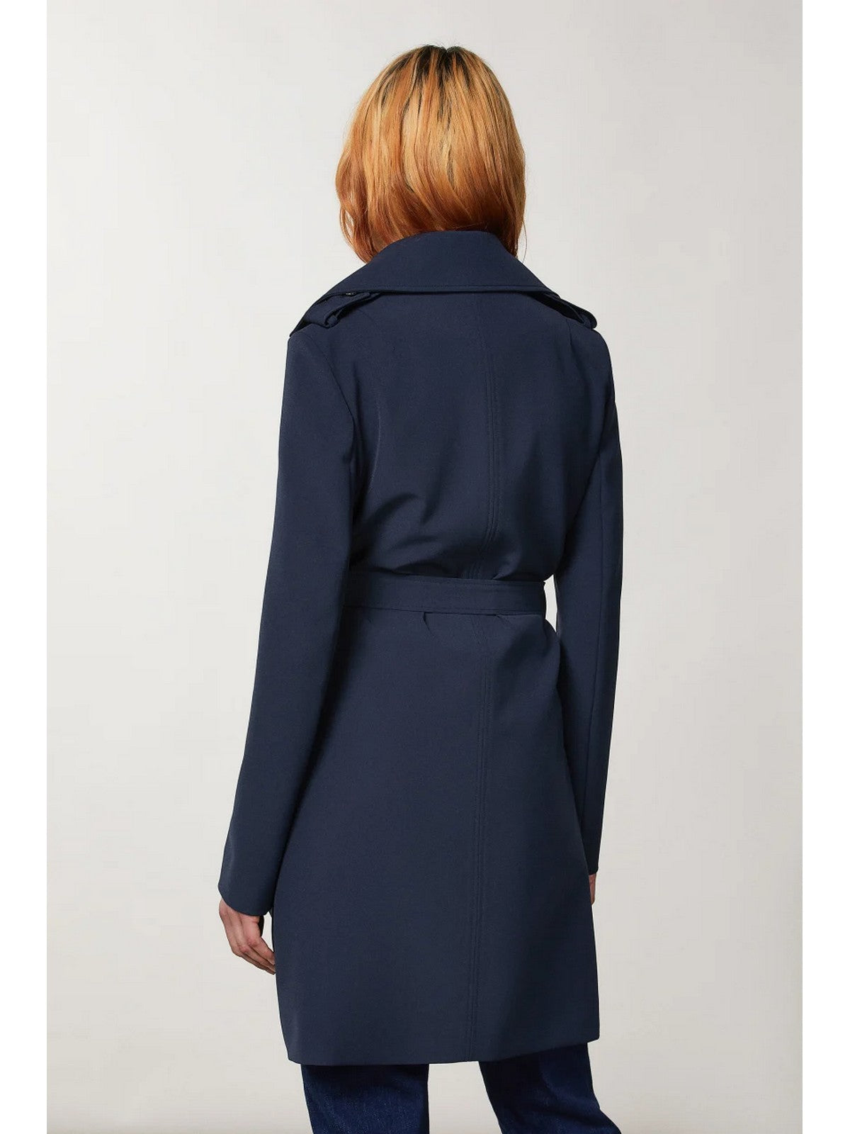 PATRIZIA PEPE Trench Donna CO0188 A2AW C789 Blu gioboutiqueweb