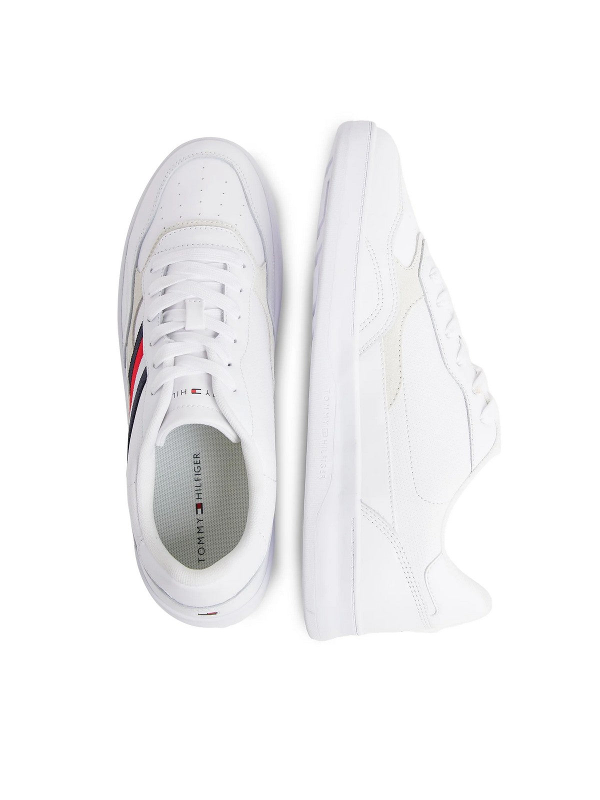 Tommy Hilfiger Männer Sneaker FM0FM04828 YBS Weiß