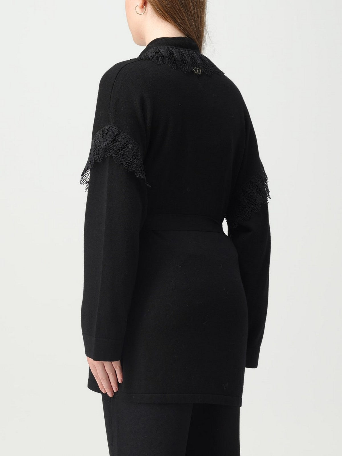 Twinset Cardigan Woman 232tp3421 00006 Negro