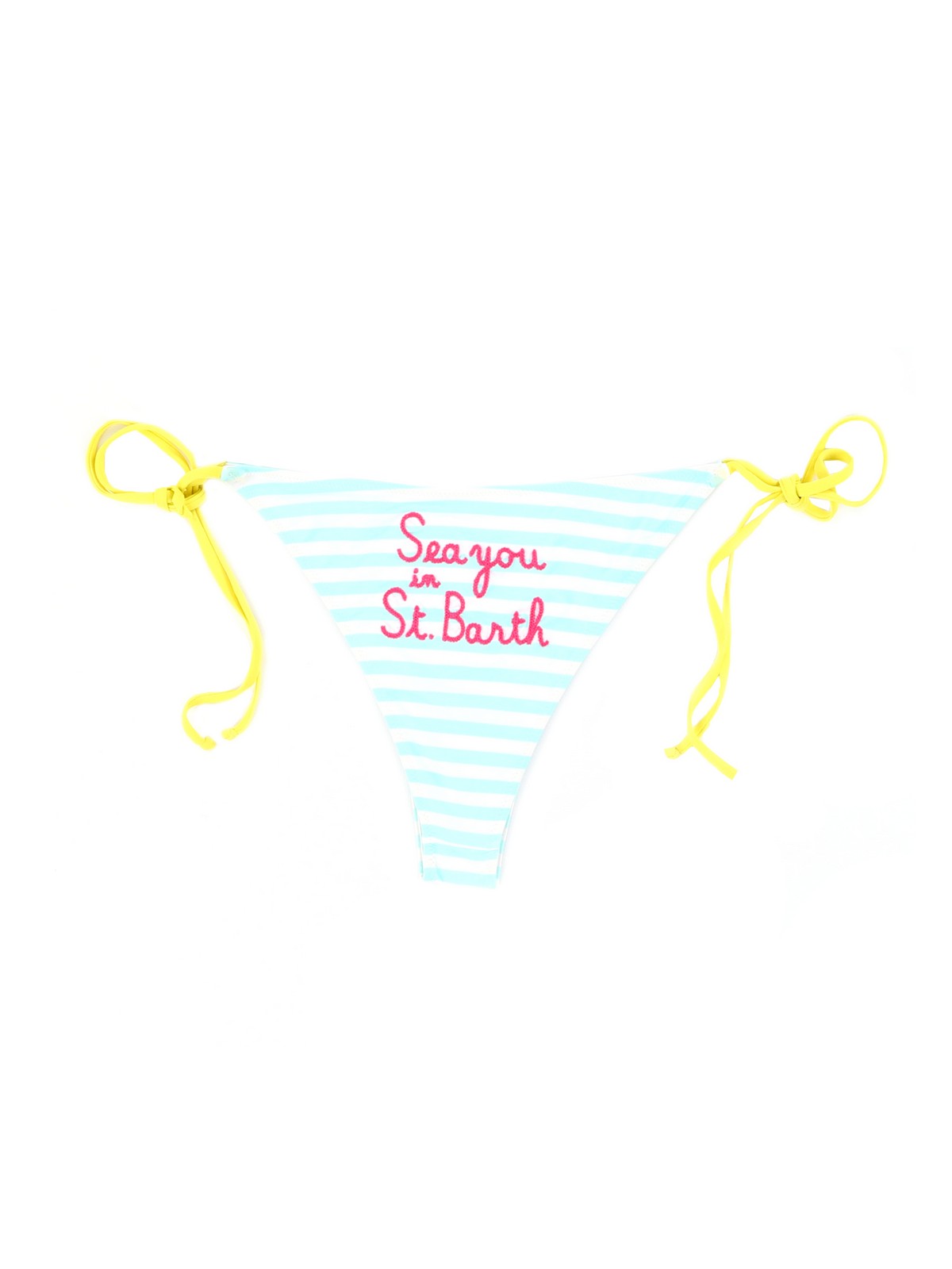 MC2 SAINT BARTH Costume da bagno Donna Slip MARIELLE ESYL59 Blu gioboutiqueweb