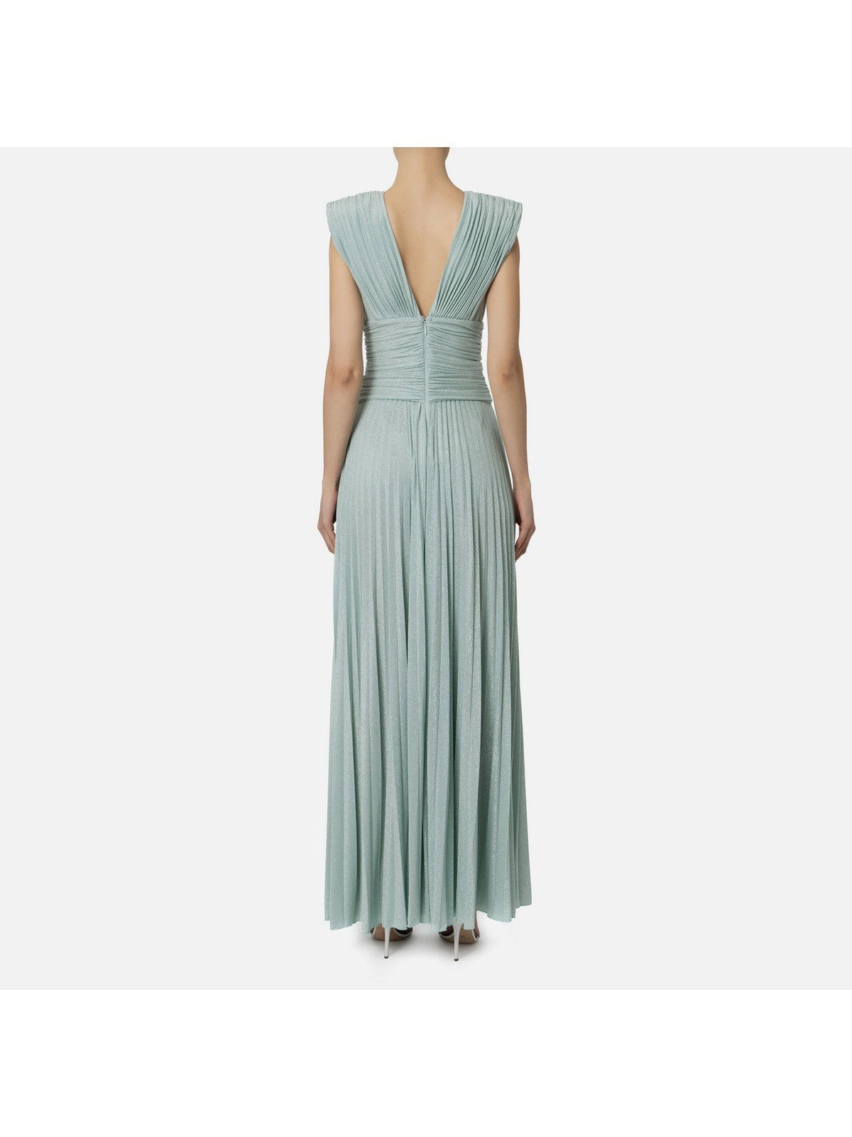 ELISABETTA FRANCHI Abito Donna AB56341E2 BV9 Verde gioboutiqueweb