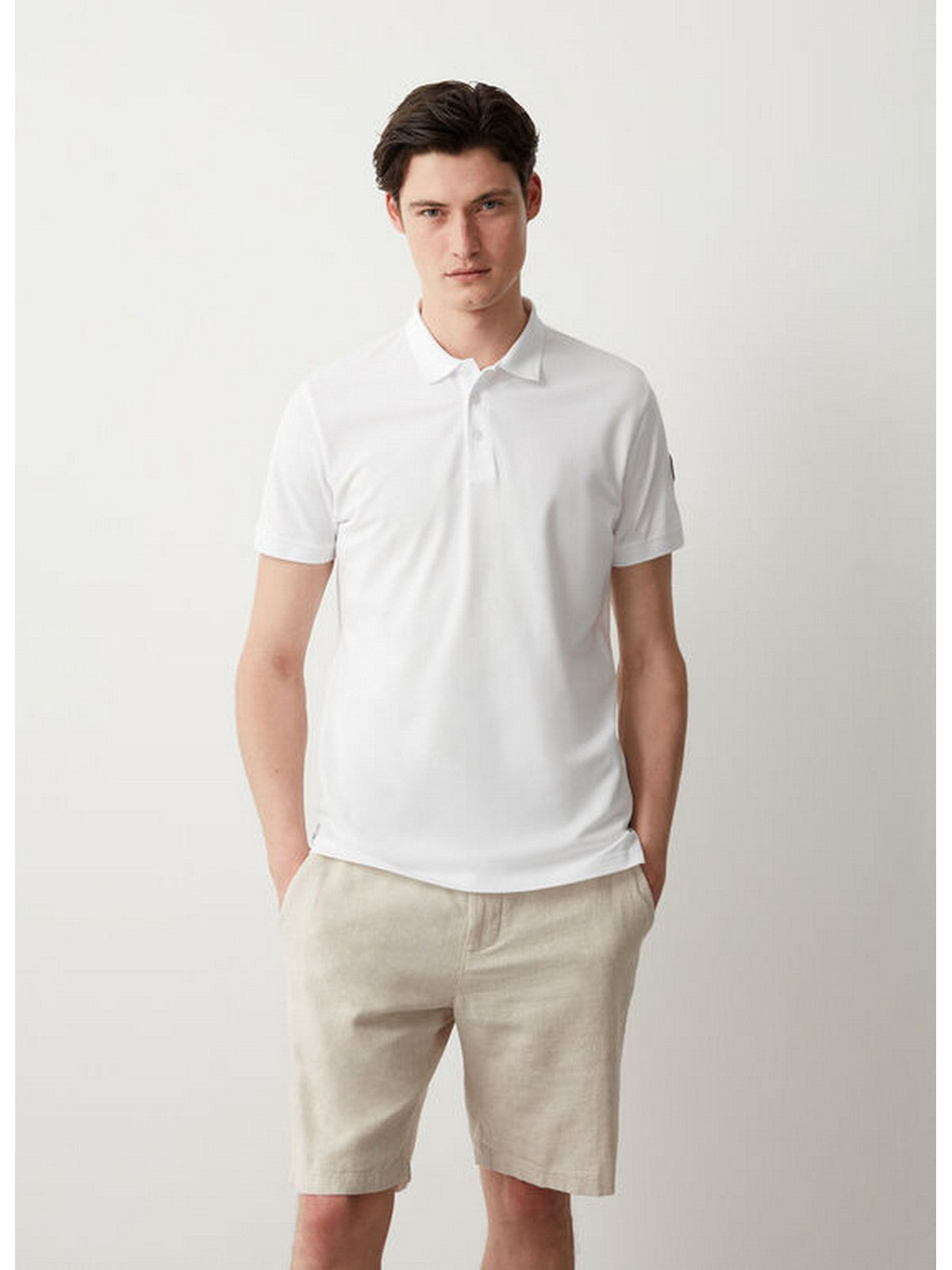 COLMAR Polo Uomo 7646 4SH 01 WHITE gioboutiqueweb