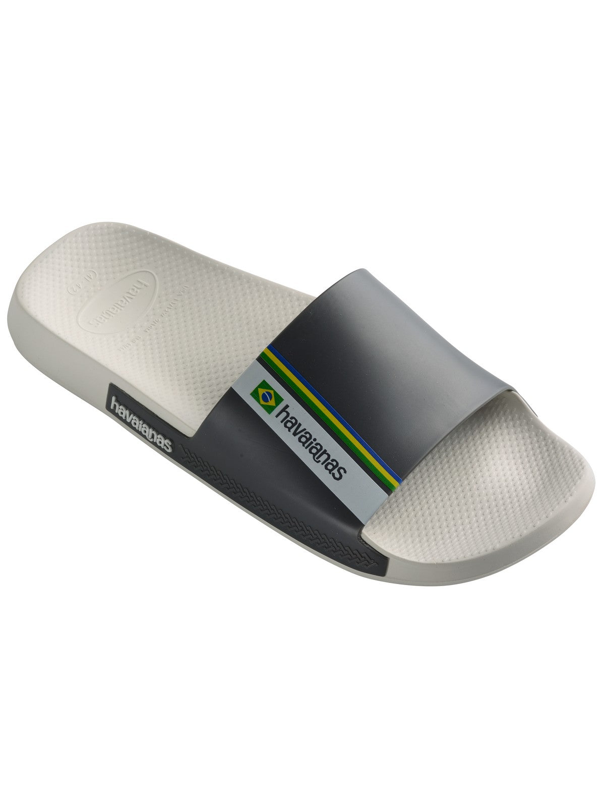 HAVAIANAS Ciabatta Unisex adulto Hav. Slide Brasil 4147319.0001 Bianco gioboutiqueweb
