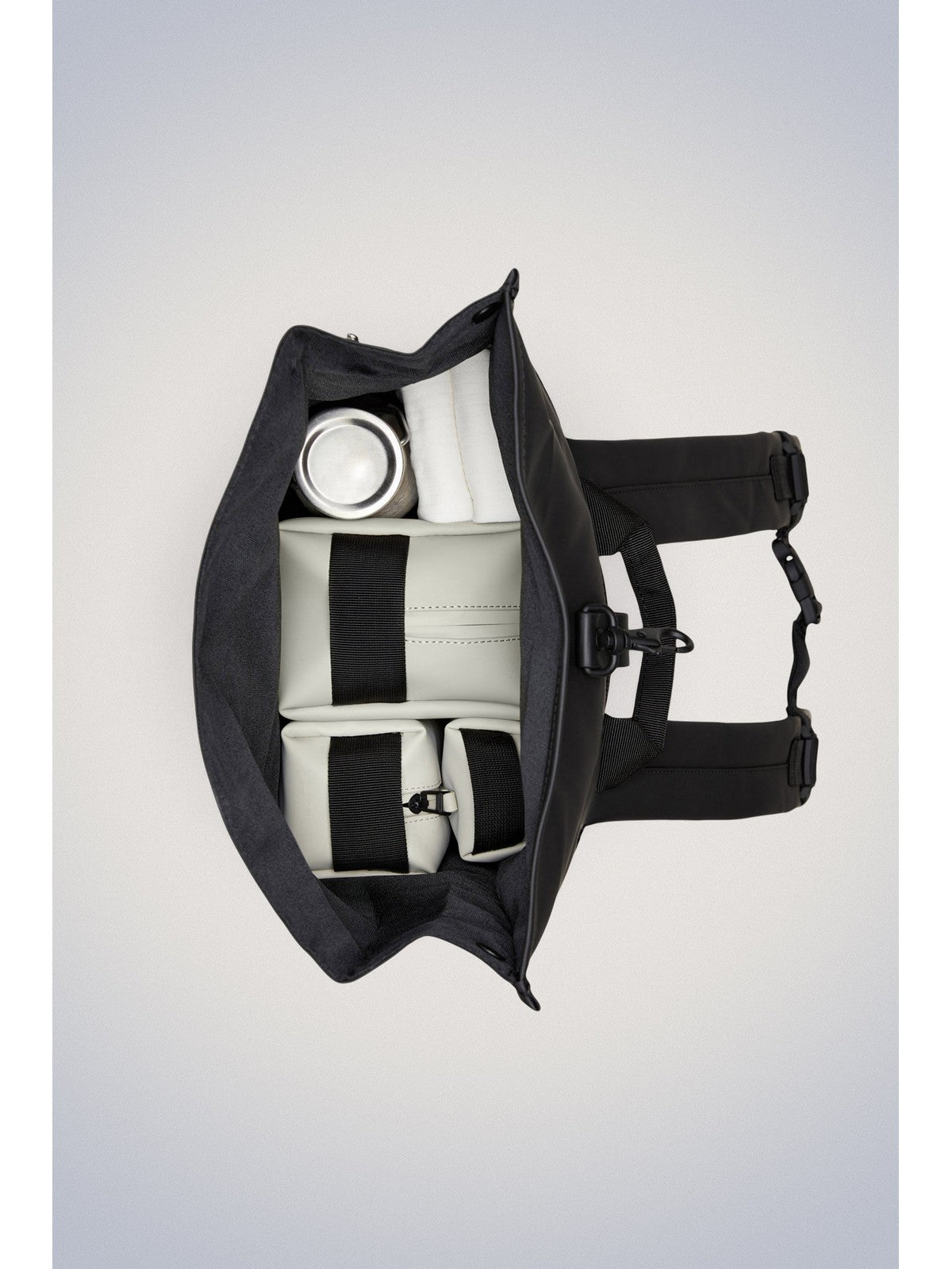 RAINS Zaino Unisex adulto Rolltop Rucksack W3 13320 03 Green Verde