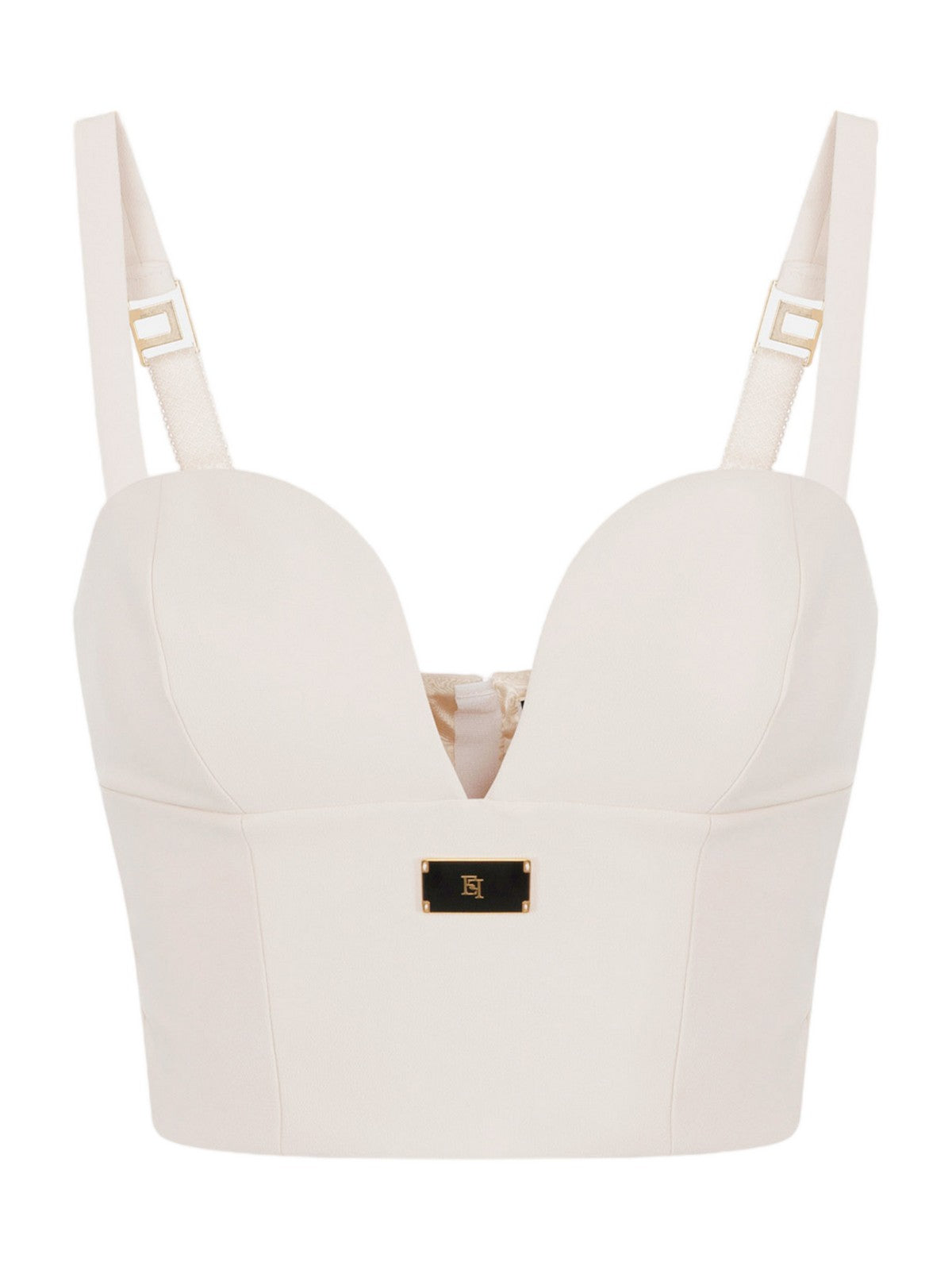ELISABETTA FRANCHI Top Woman TO00941E2 193 Ivory