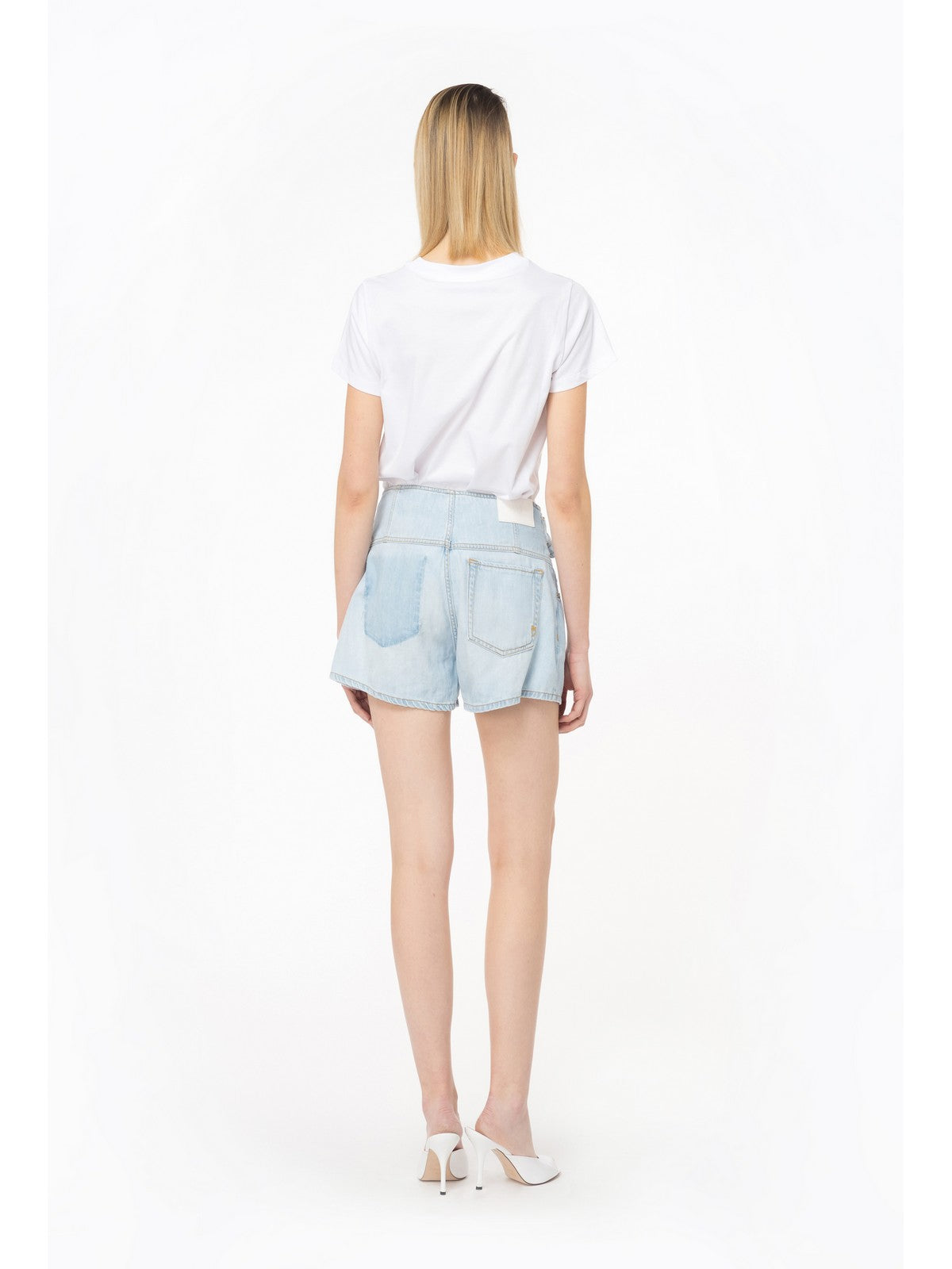 Pinko T-Shirt und Pole Women 100373-A1N8 Z04 Weiß