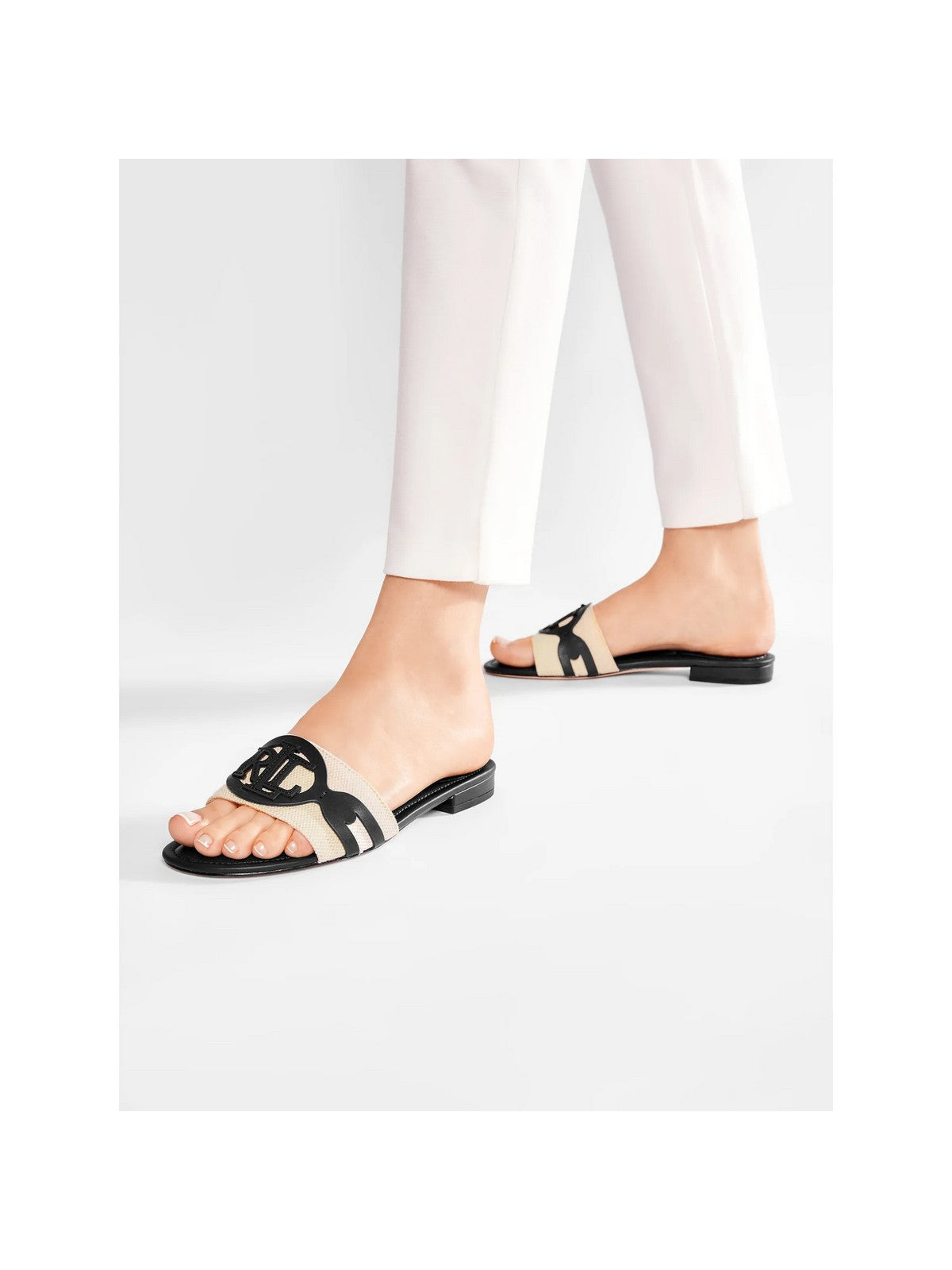 Lauren Ralph Lauren Ciabatta Donna 802826823 004 Black