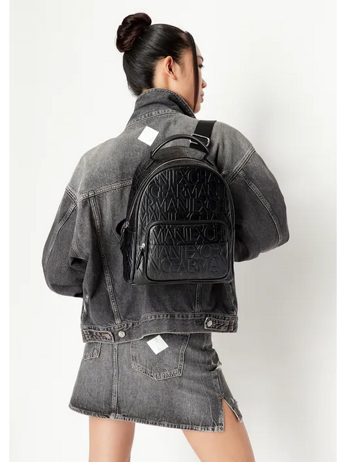 ARMANI EXCHANGE Zaino Donna 942805 CC793 00020 Nero gioboutiqueweb