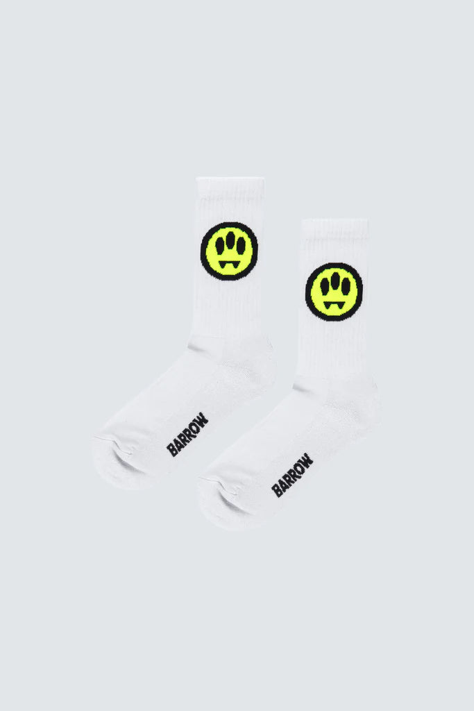 BARROW Calzini Uomo S4BWUASO140 002 Bianco