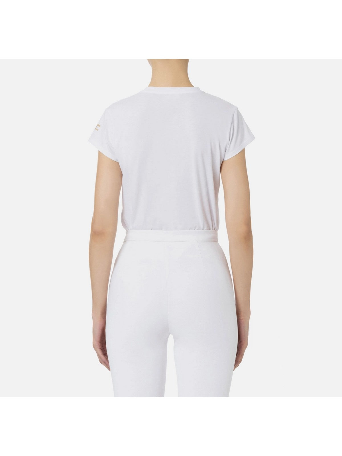 ELISABETTA FRANCHI T-Shirt e Polo Donna MA00441E2 270 Bianco gioboutiqueweb