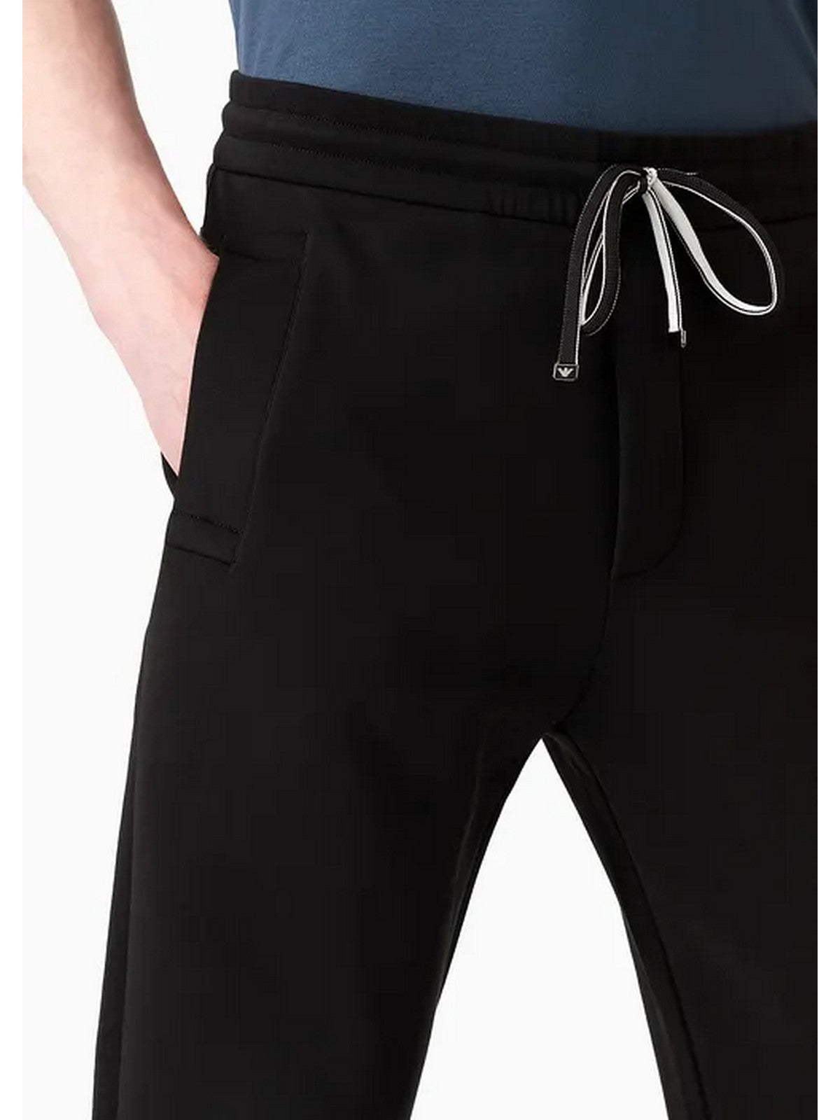 EMPORIO ARMANI Pantalone Uomo 8N1P92 1JHSZ 0999 Nero gioboutiqueweb