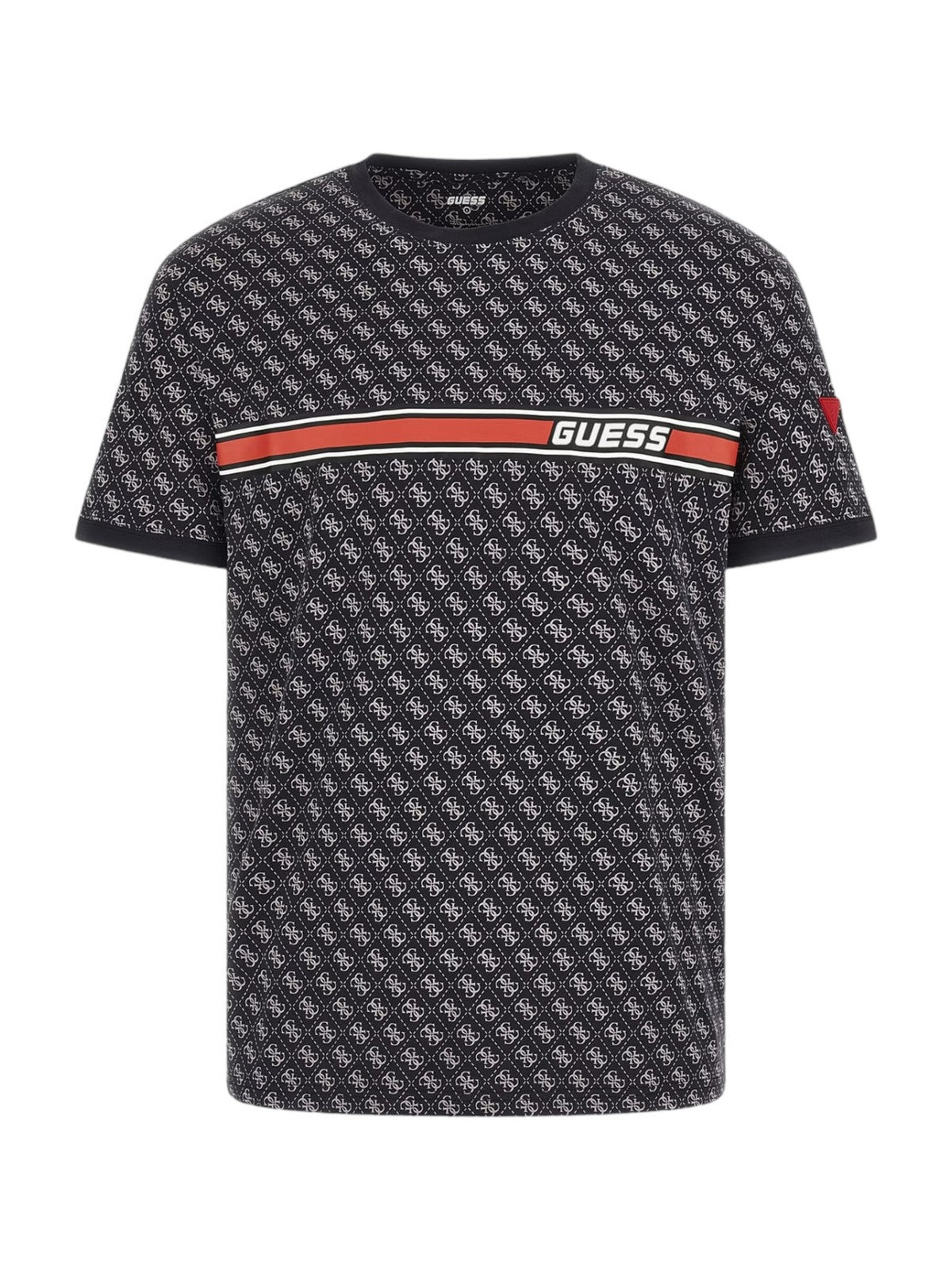 GUESS SPORT T-Shirt e Polo Uomo Z2BI09 J1314 P9QC 4G AOP JET BLACK