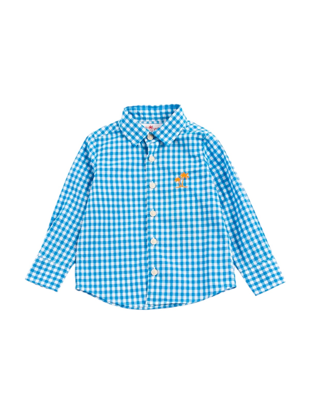 MC2 SAINT BARTH Camicia Bambini e ragazzi AGNES 00720B Blu gioboutiqueweb