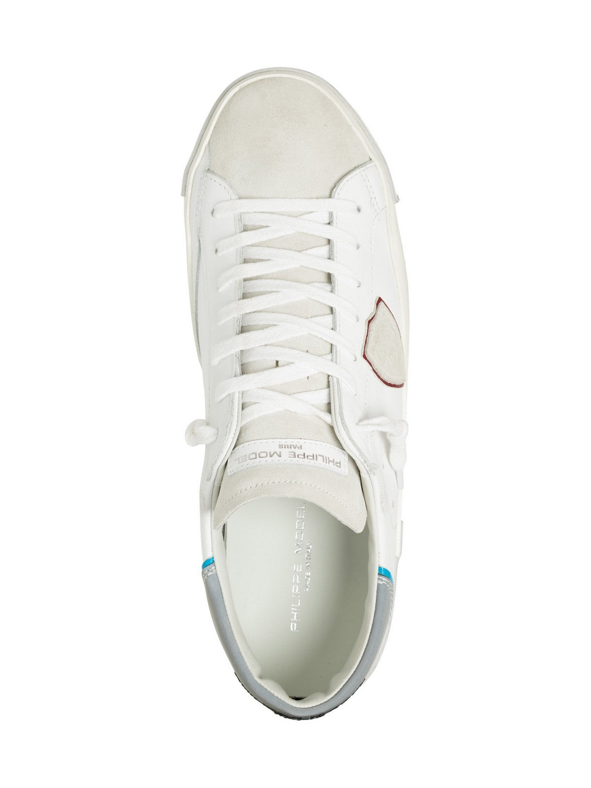 PHILIPPE MODEL Sneaker Uomo Prsx PRLU VRE1 Bianco gioboutiqueweb