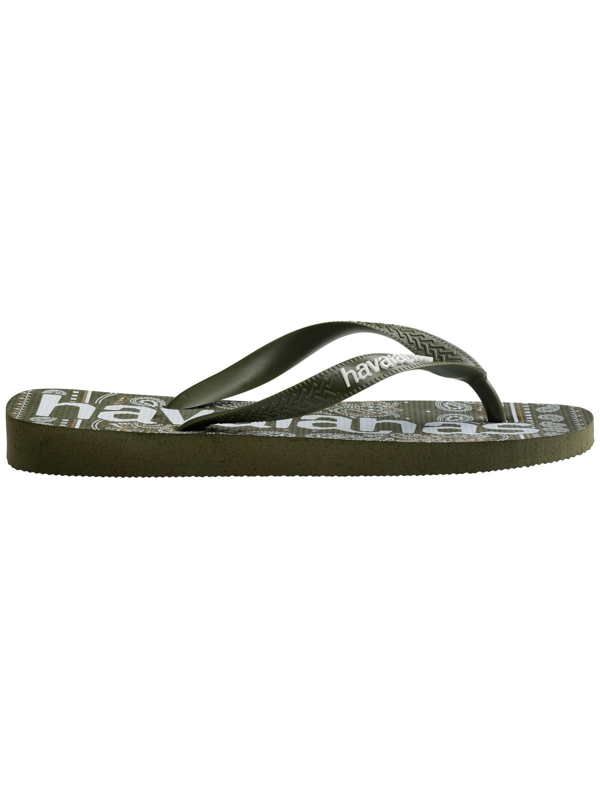 HAVAIANAS Infradito Unisex adulto Hav. Top logomania fashion 4148449.0869 Verde gioboutiqueweb