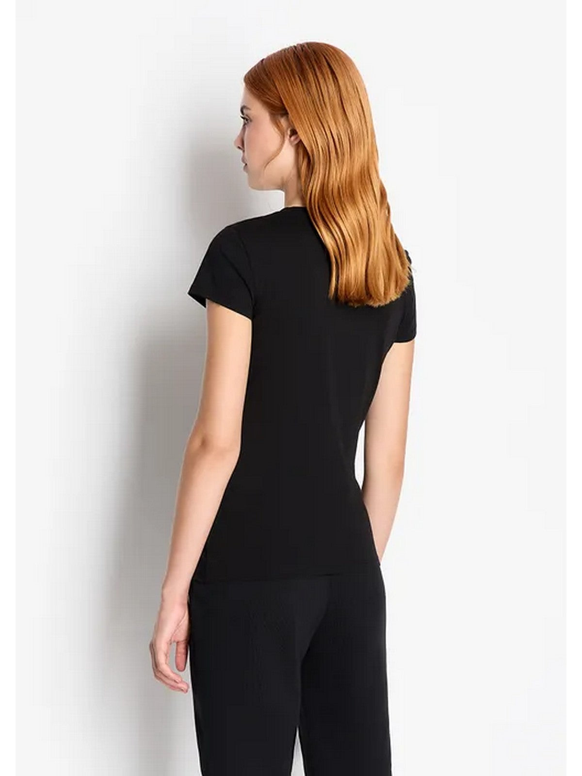 Armani Exchange T-Shirts und Pole Women's 8nytab Yjg3z 52ak Schwarz