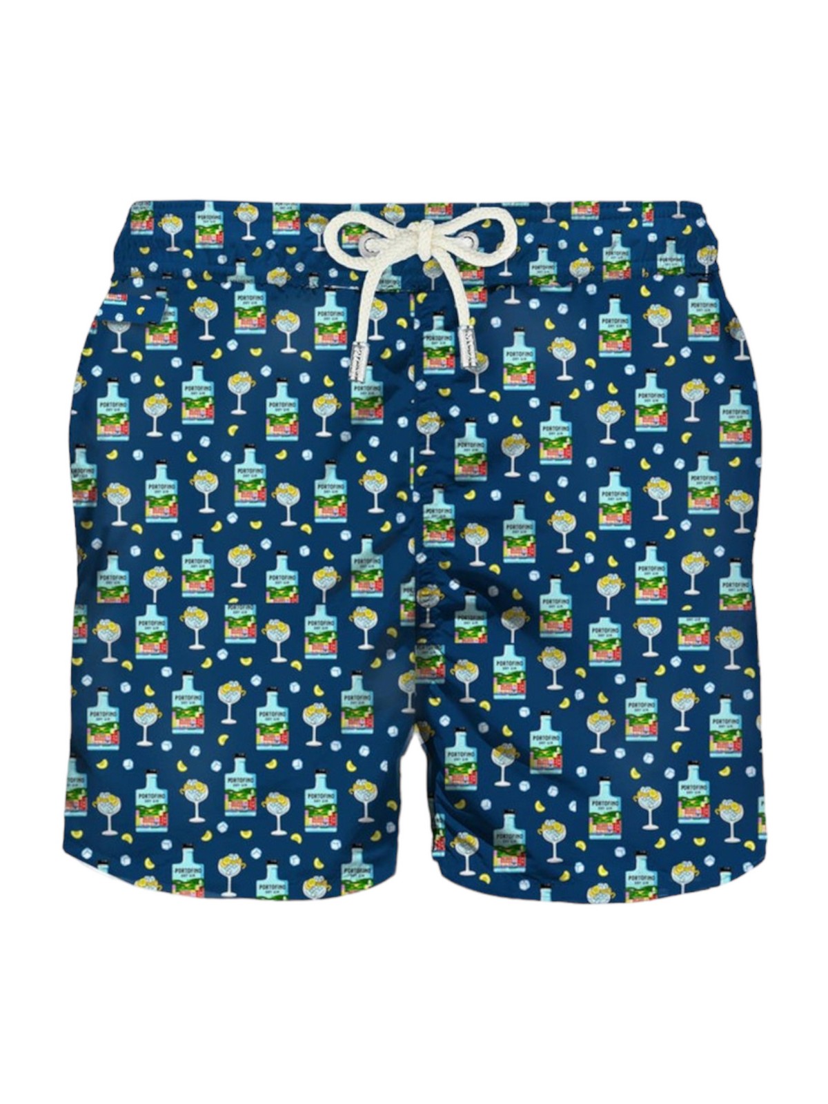 MC2 SAINT BARTH Costume da bagno Uomo Pantaloncino LIGHTING MICRO 07133D Blu gioboutiqueweb