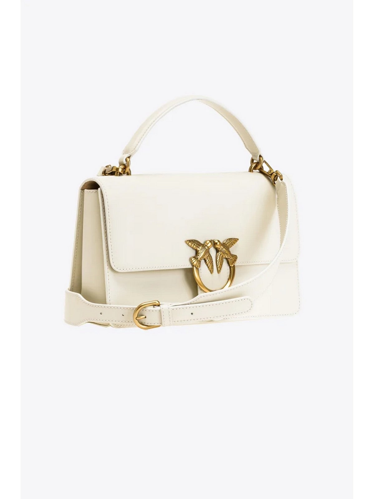 PINKO Borsa Donna Love one classic 100072-A0F1 Z14Q Bianco gioboutiqueweb