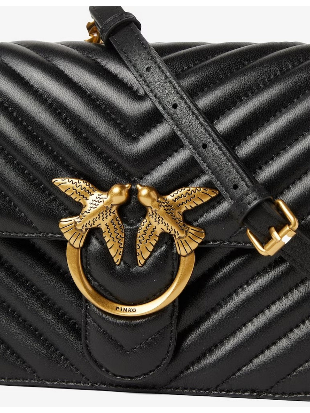 PINKO Borsa Donna Love bell classic 100046-A14Q Z99Q Nero gioboutiqueweb