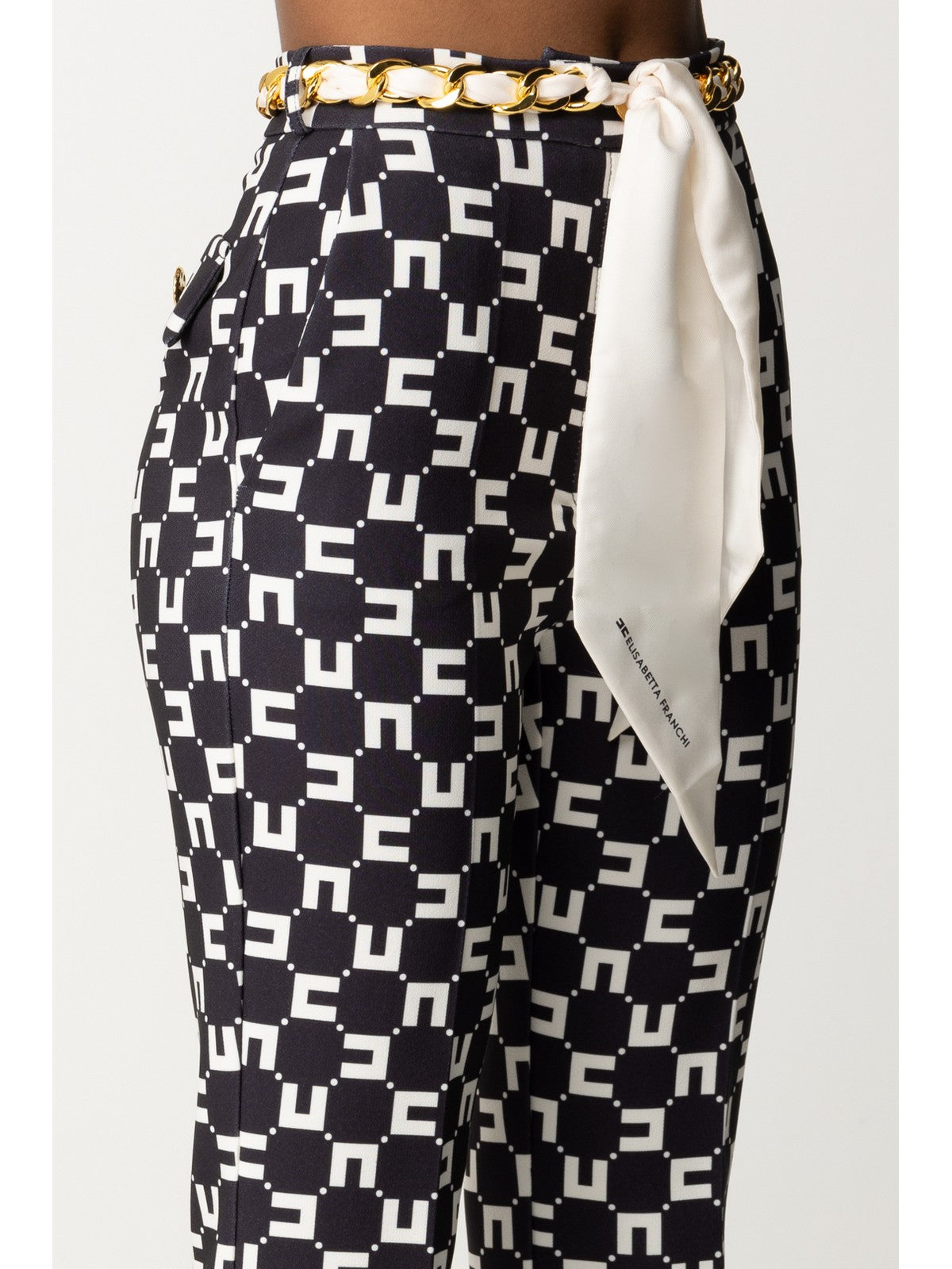 ELISABETTA FRANCHI Pantalone Donna PAS1641E2 685 Nero