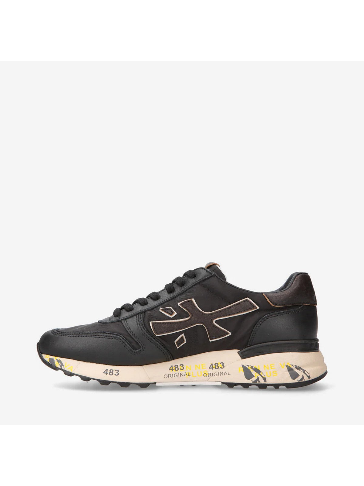 PREMIATA Sneaker Uomo MICK VAR 6418 Nero gioboutiqueweb