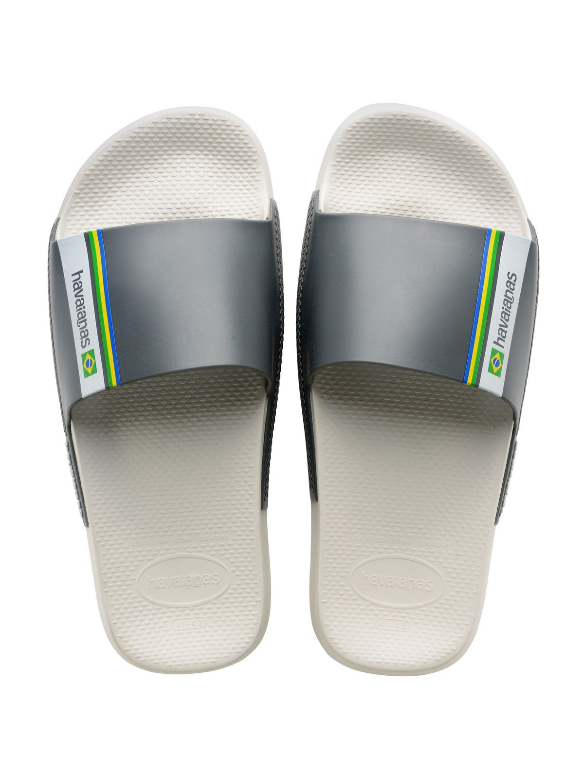 HAVAIANAS Ciabatta Unisex adulto Hav. Slide Brasil 4147319.0001 Bianco gioboutiqueweb