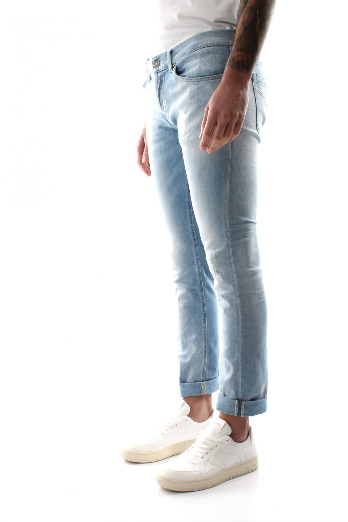 DONDUP Jeans Mann Skiny Up232 DS0145 CL7 du Blu