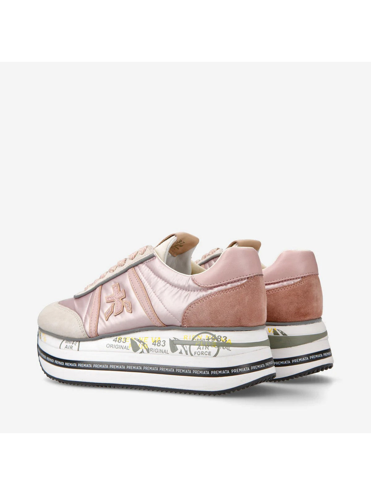 Sneaker femenina Beth Var 6499 Rosa otorgada