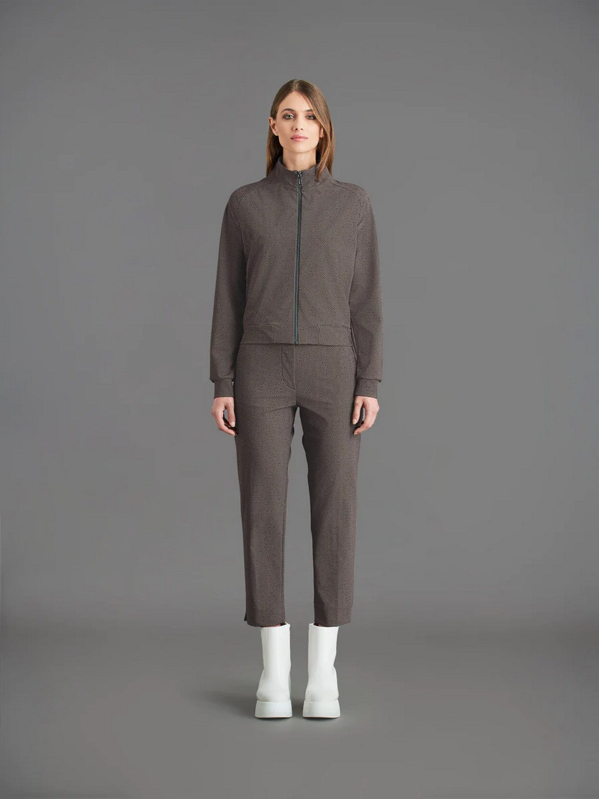 RRD Cardigan Donna W23652 80 Marrone gioboutiqueweb