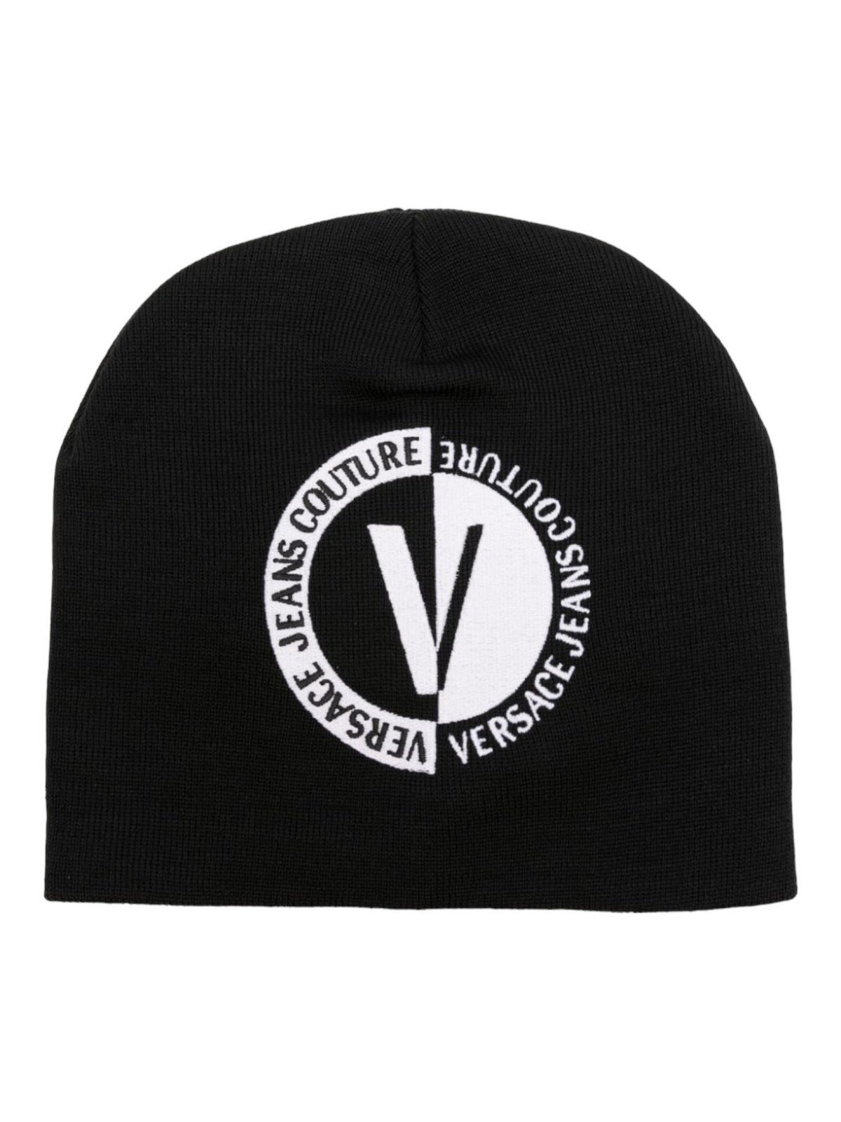 Versace Jeans Couture Man Hat 75yazk45 ZG122 L01 Black