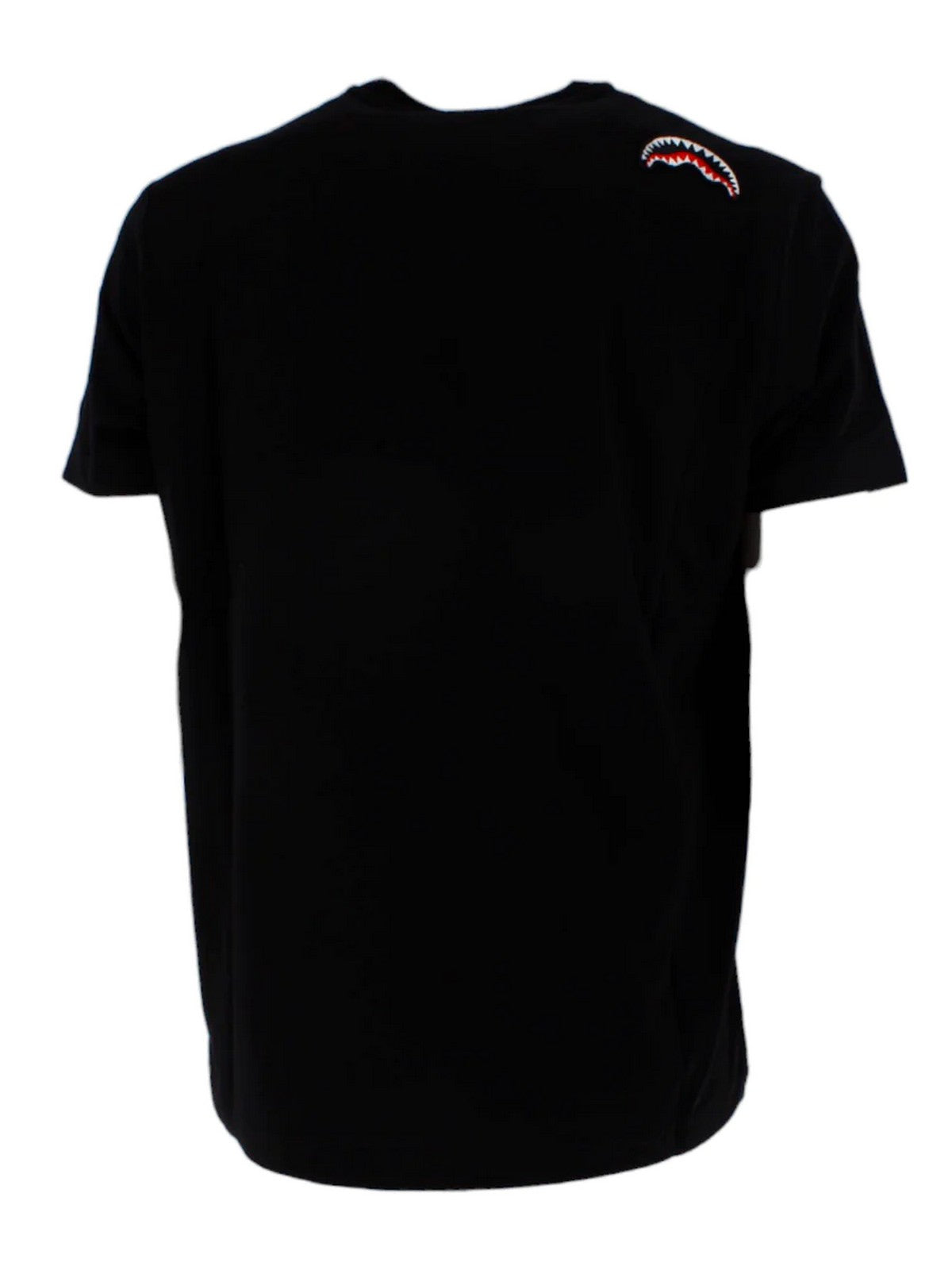 SPRAYGROUND SP374BLK BLACK T-shirt and pole