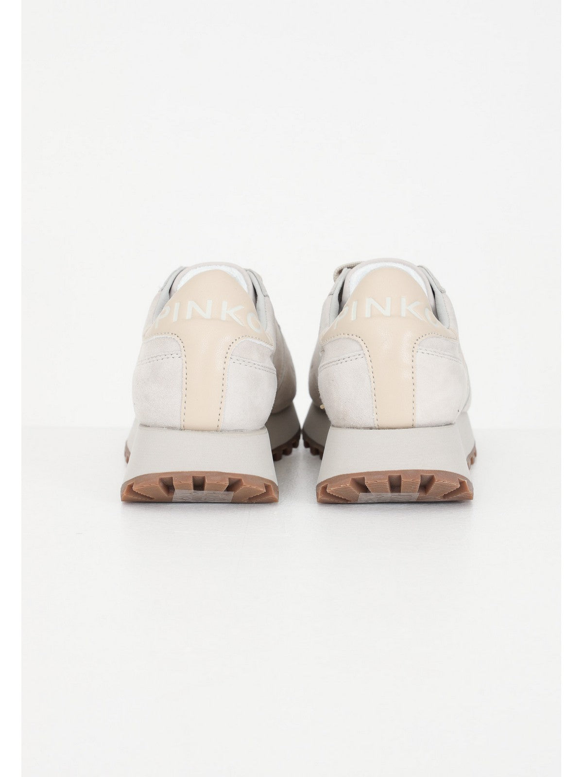 PINKO Sneaker Donna 101629-A0N8 C36 Beige gioboutiqueweb