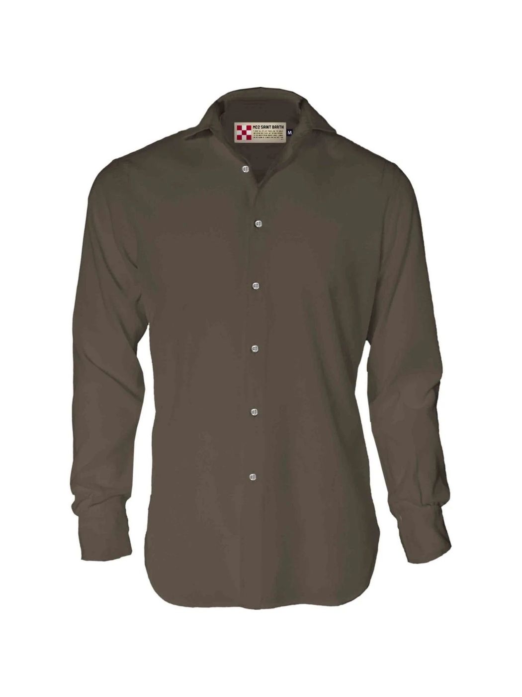 MC2 SAINT BARTH Camicia Uomo PAMPLONA 18 Marrone gioboutiqueweb