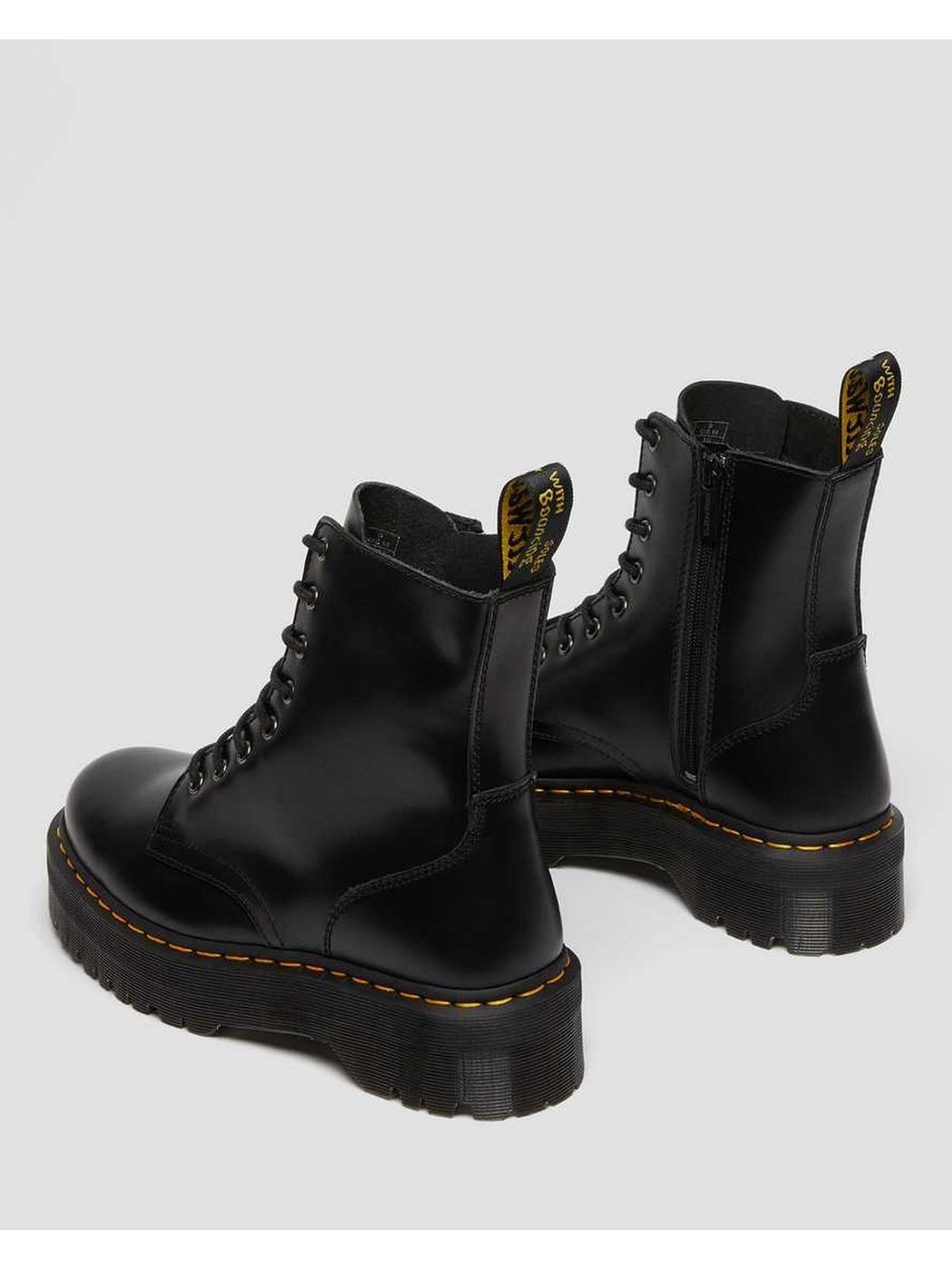 DR. MARTENS Stivali e Stivaletti Donna Jadon polished 15265001 Nero gioboutiqueweb