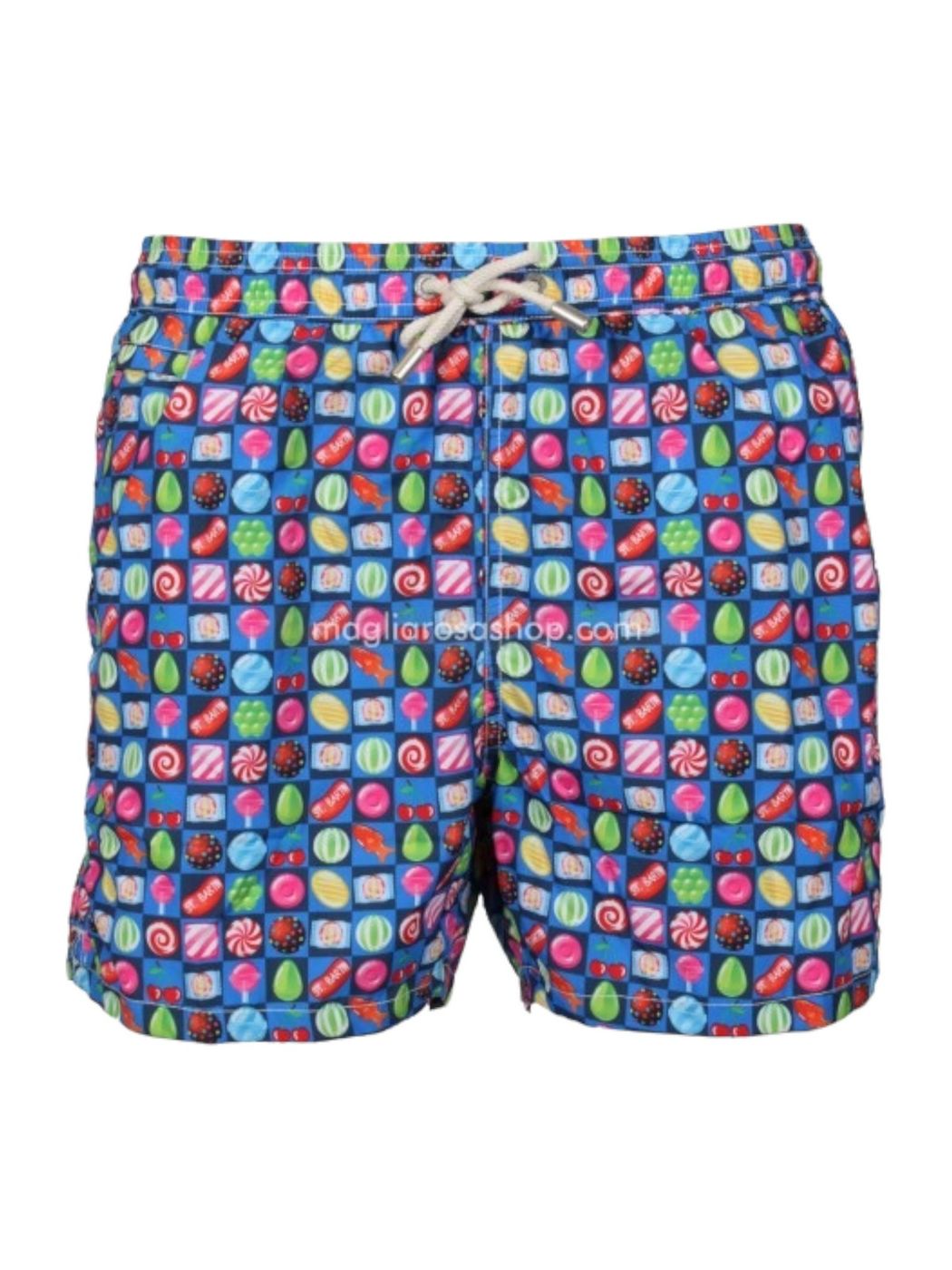 Mc2 Saint Barth Bathroom Costume Men's Panrint Lighting Micro Cand61 Blue