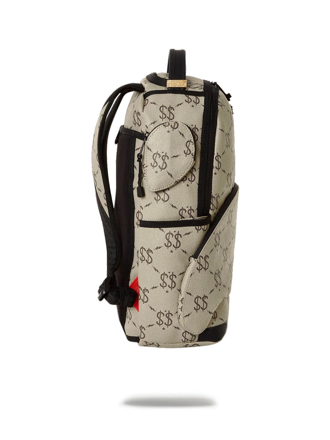 SPRAYGROUND Unisex Adult Double Money 910B4636NSZ Beige backpack