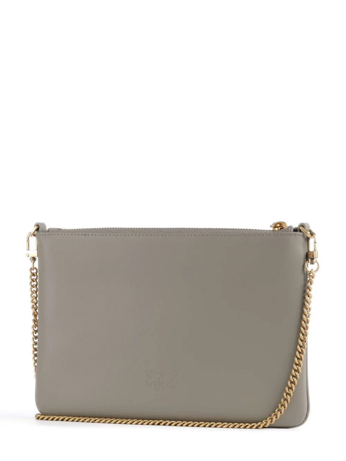 Pinko pochette femme plate classique 100455-a0f1 i68q marrone