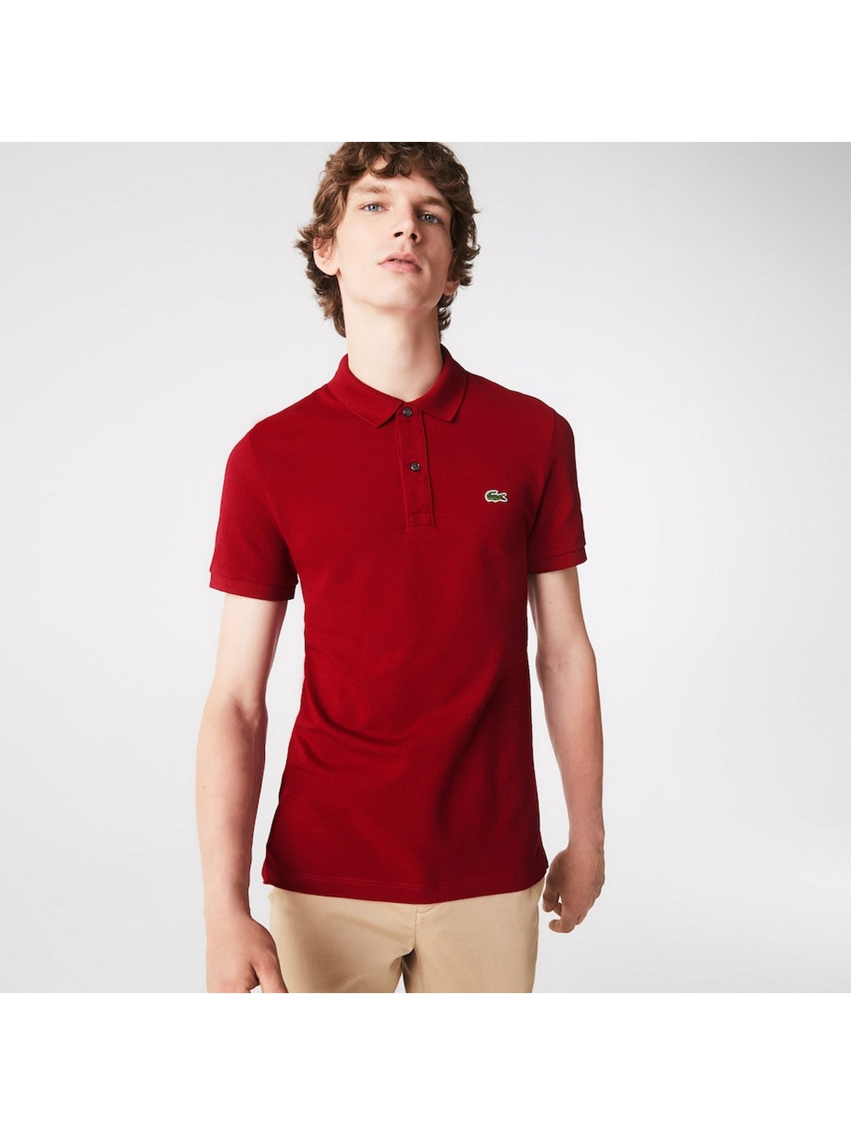 LACOSTE Polo Uomo PH4012 476 Rosso gioboutiqueweb