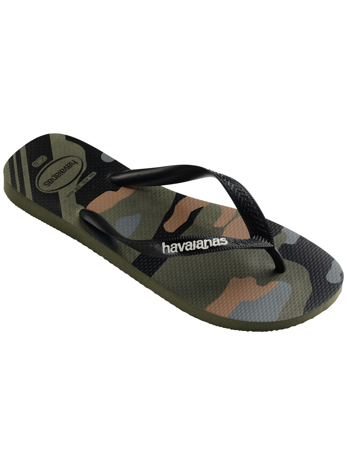HAVAIANAS Infradito Unisex adulto Hav. Top camu 4141398.0869 Verde gioboutiqueweb